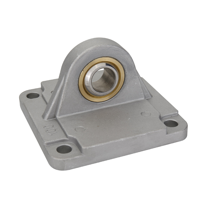 Einzelgabelkopf aus Aluminiumlegierung mit Kugelgelenk für SI-Pneumatikzylinder